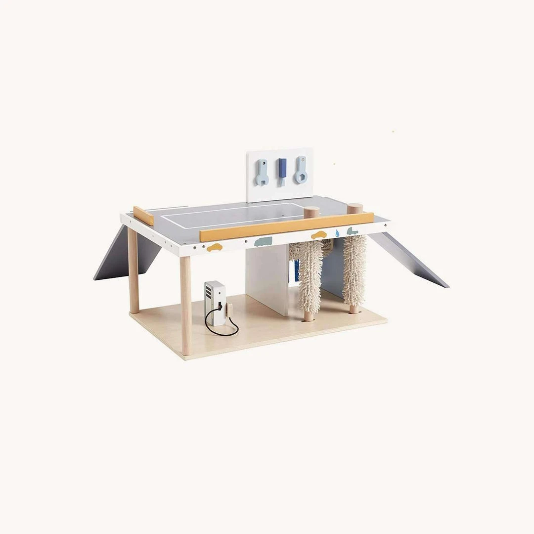 Kids Concept Kid's Concept - AIDEN 3 In One Wooden Toy Service Centre Wooden Play Sets 1 Kids Concept Kid's Concept - AIDEN 3 In One Wooden Toy Service Centre Wooden Play Sets