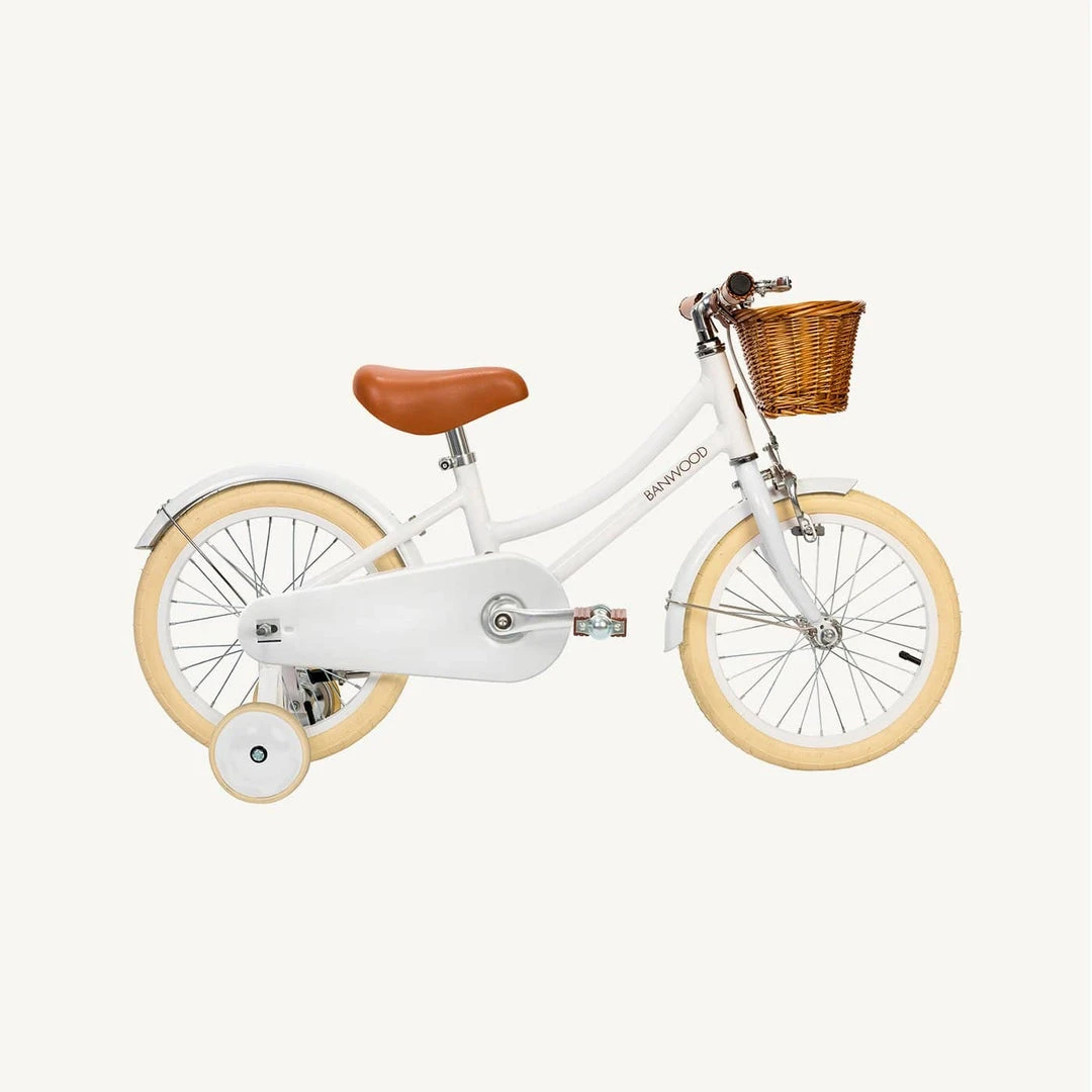 Banwood Classic Pedal Bicycle - White Bikes & Trikes 9 Banwood Classic Pedal Bicycle - White Bikes & Trikes