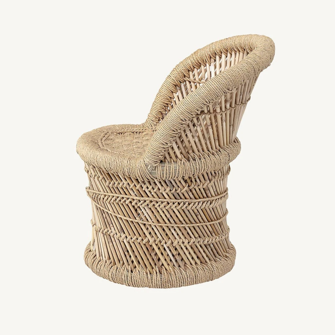 Bloomingville - Makoto Lounge Chair In Natural Bamboo Furniture & Storage 2 Bloomingville - Makoto Lounge Chair In Natural Bamboo Furniture & Storage