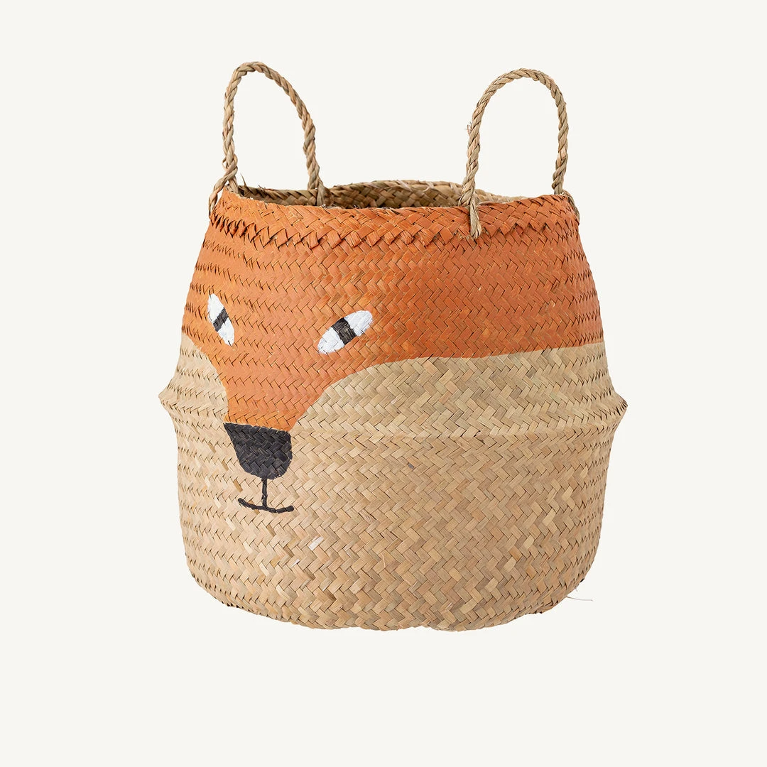 Sale Bloomingville - Fritse Fox Storage Basket In Seagrass 3 Sale Bloomingville - Fritse Fox Storage Basket In Seagrass