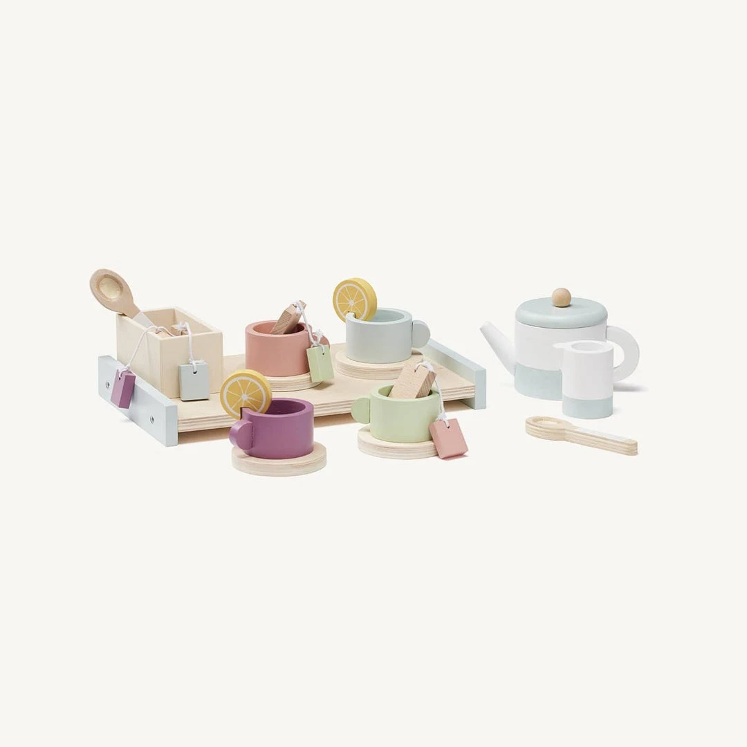 Kids Concept Kid's Concept - KID'S HUB Wooden Tea Set Sale 1 Kids Concept Kid's Concept - KID'S HUB Wooden Tea Set Sale