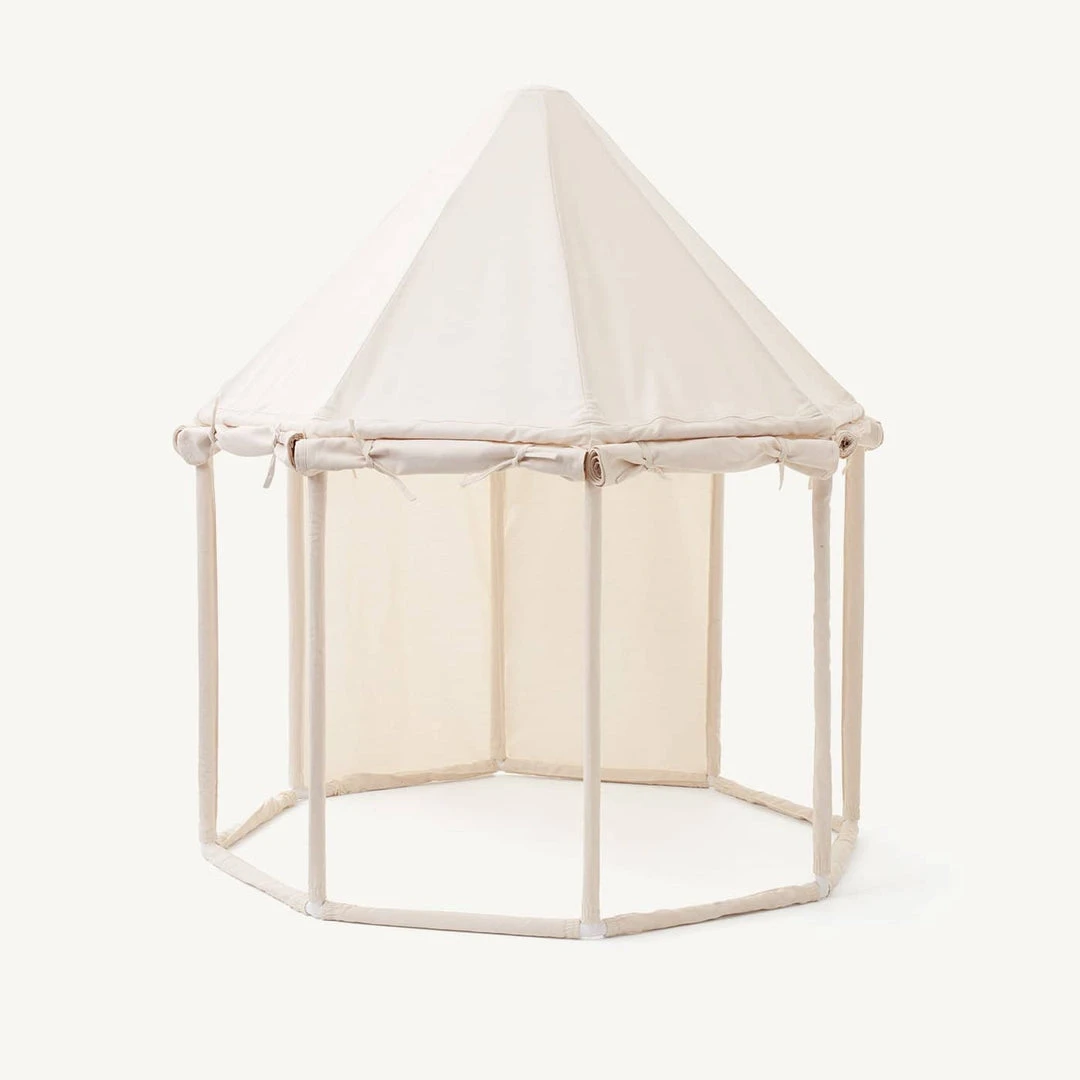 Kids Concept Kid's Concept - Pavilion Play Tent Off White Holiday Shop 3 Kids Concept Kid's Concept - Pavilion Play Tent Off White Holiday Shop