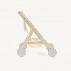Kids Concept Dolls & Dolls Toys Kid's Concept - KID'S HUB Dolls Stroller In Natural Wood And Cotton 11 Kids Concept Dolls & Dolls Toys Kid's Concept - KID'S HUB Dolls Stroller In Natural Wood And Cotton