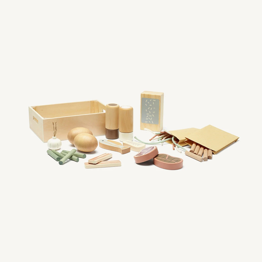 Kids Concept Kid's Concept - KID'S HUB Food Play Set 1 Kids Concept Kid's Concept - KID'S HUB Food Play Set