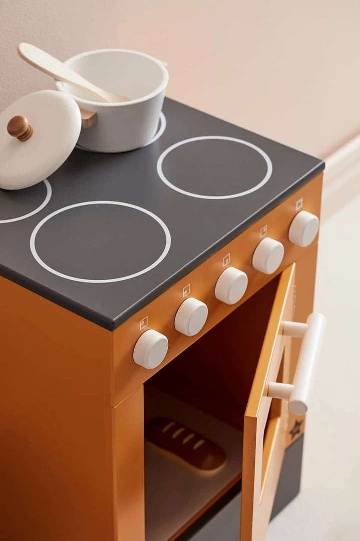 Kids Concept Kid's Concept - KID'S HUB Stove In Yellow Sale 3 Kids Concept Kid's Concept - KID'S HUB Stove In Yellow Sale