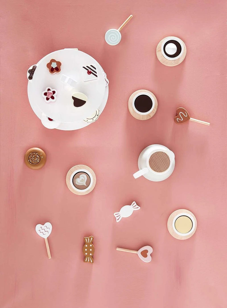 Kids Concept Kid's Concept - KID'S HUB Set Of 9 Wooden Toy Cakes And Pastries Pretend Play 3 Kids Concept Kid's Concept - KID'S HUB Set Of 9 Wooden Toy Cakes And Pastries Pretend Play