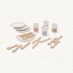 Kids Concept Pretend Play Kid's Concept - KID'S HUB Dinnerware Play Set