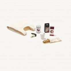 Kids Concept Kid's Concept - KID'S HUB Toy Grocery Shopping Set With Bag