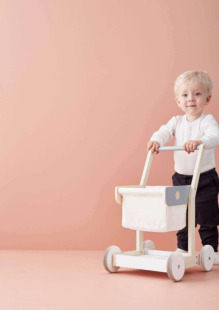 Kids Concept Pretend Play Kid's Concept - KID'S HUB Toy Shopping Trolley 4 Kids Concept Pretend Play Kid's Concept - KID'S HUB Toy Shopping Trolley