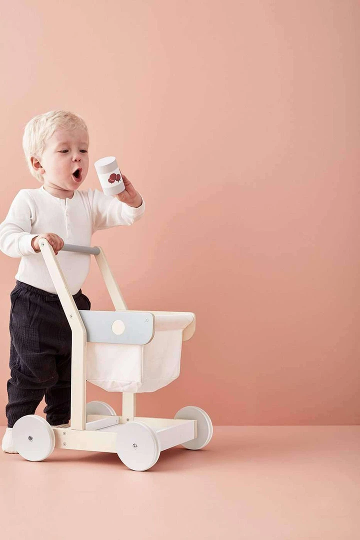 Kids Concept Pretend Play Kid's Concept - KID'S HUB Toy Shopping Trolley 7 Kids Concept Pretend Play Kid's Concept - KID'S HUB Toy Shopping Trolley