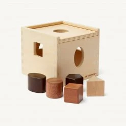 Kids Concept Kid's Concept - Neo Wooden Shape Sorter Box Natural Sale