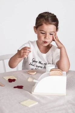 Kids Concept Pretend Play Kid's Concept - KID'S HUB Toy Toaster Set With 8 Accessories