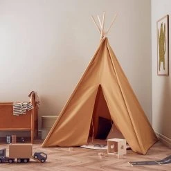 Kids Concept Holiday Shop Kid's Concept - Tipi / Teepee Play Tent Yellow
