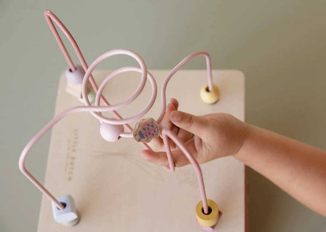 Little Dutch - Wooden Activity Cube Wild Flowers 5 Little Dutch - Wooden Activity Cube Wild Flowers