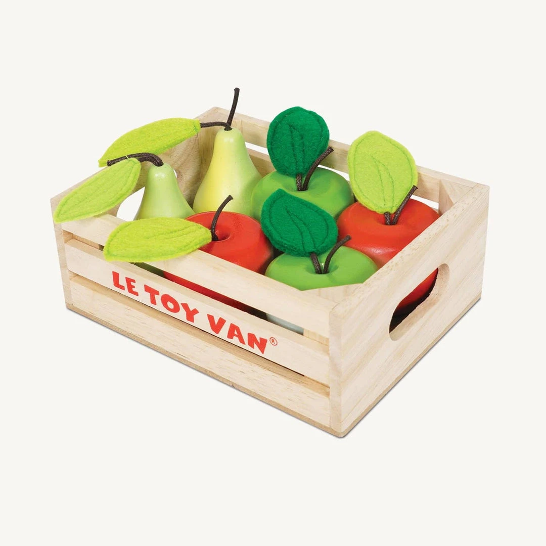 Le Toy Van - Honeybee Apples And Pears Market Crate 1 Le Toy Van - Honeybee Apples And Pears Market Crate