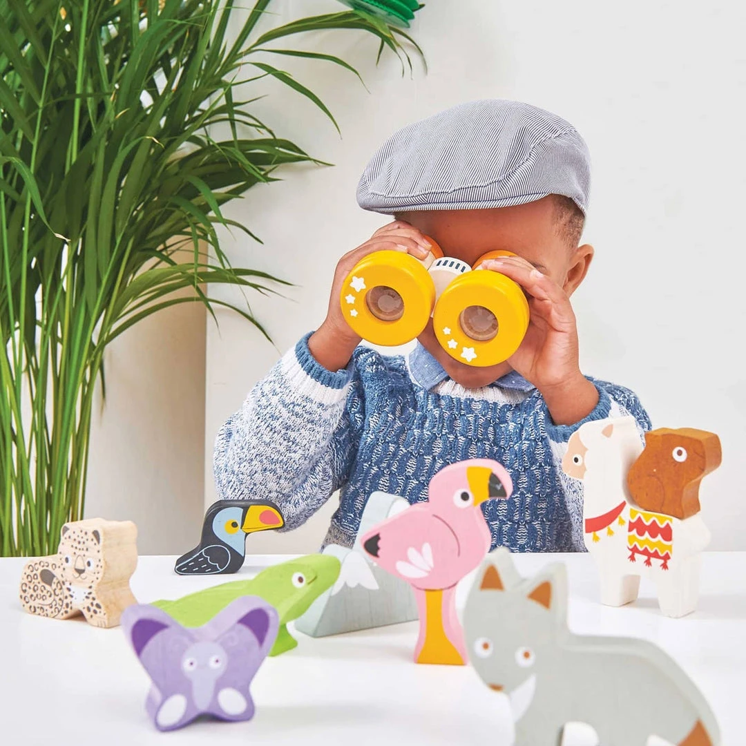 Le Toy Van - Peitlou Wooden Binoculars 2 Le Toy Van - Peitlou Wooden Binoculars