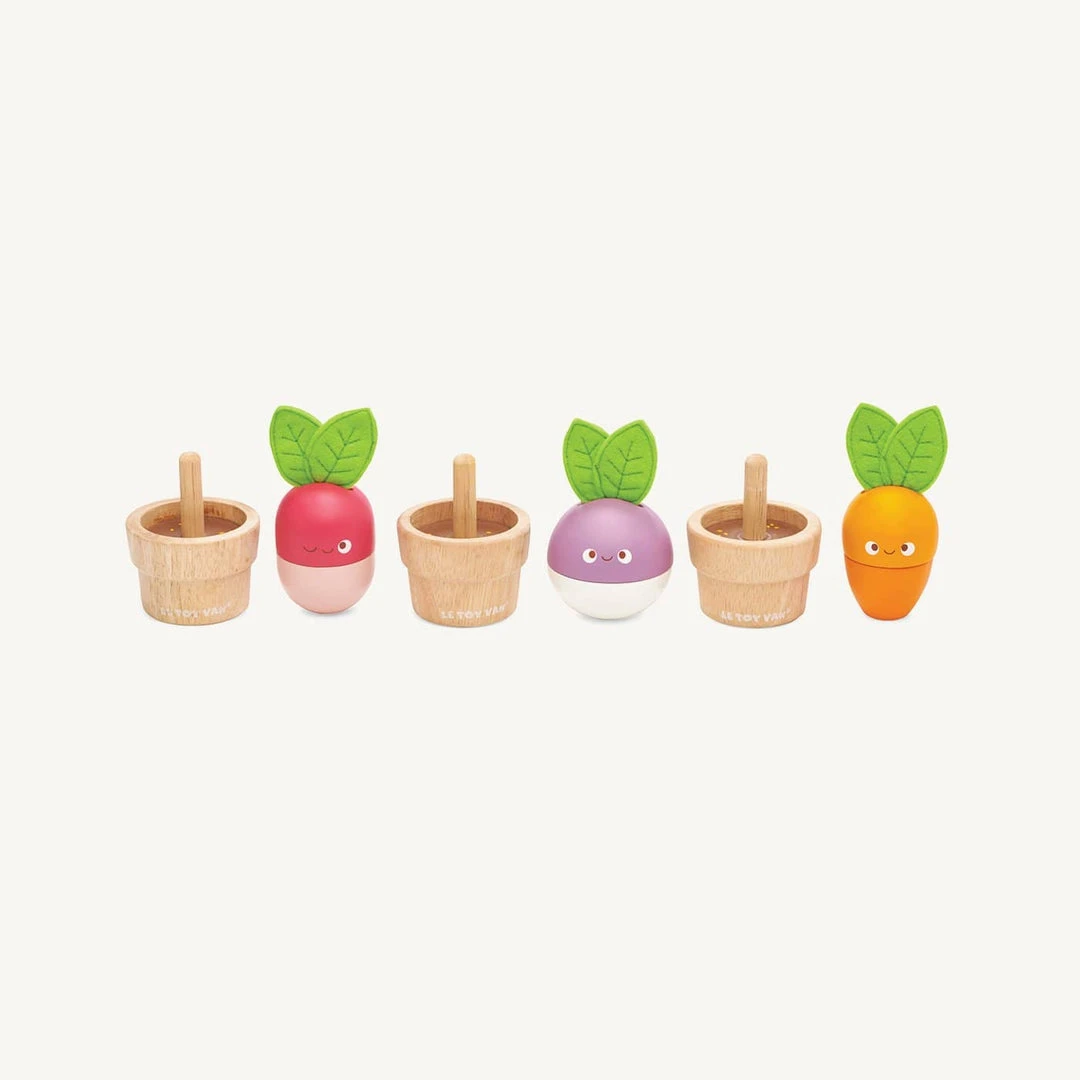 Sale Le Toy Van - Petilou Wooden 'Stacking Veggies' 8 Sale Le Toy Van - Petilou Wooden 'Stacking Veggies'
