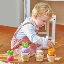 Sale Le Toy Van - Petilou Wooden 'Stacking Veggies' 11 Sale Le Toy Van - Petilou Wooden 'Stacking Veggies'
