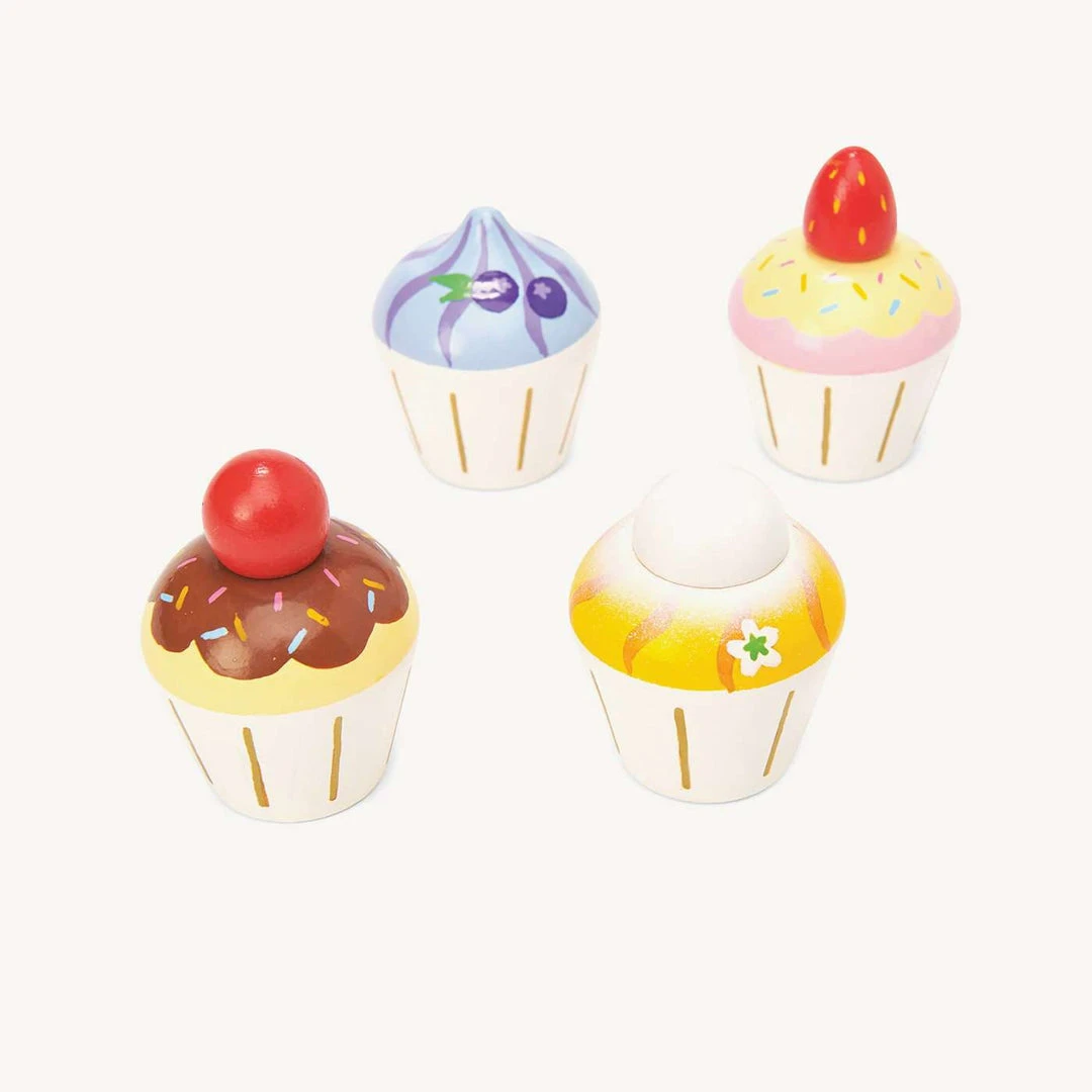 Sale Le Toy Van - Honeybake Wooden Cupcakes 1 Sale Le Toy Van - Honeybake Wooden Cupcakes