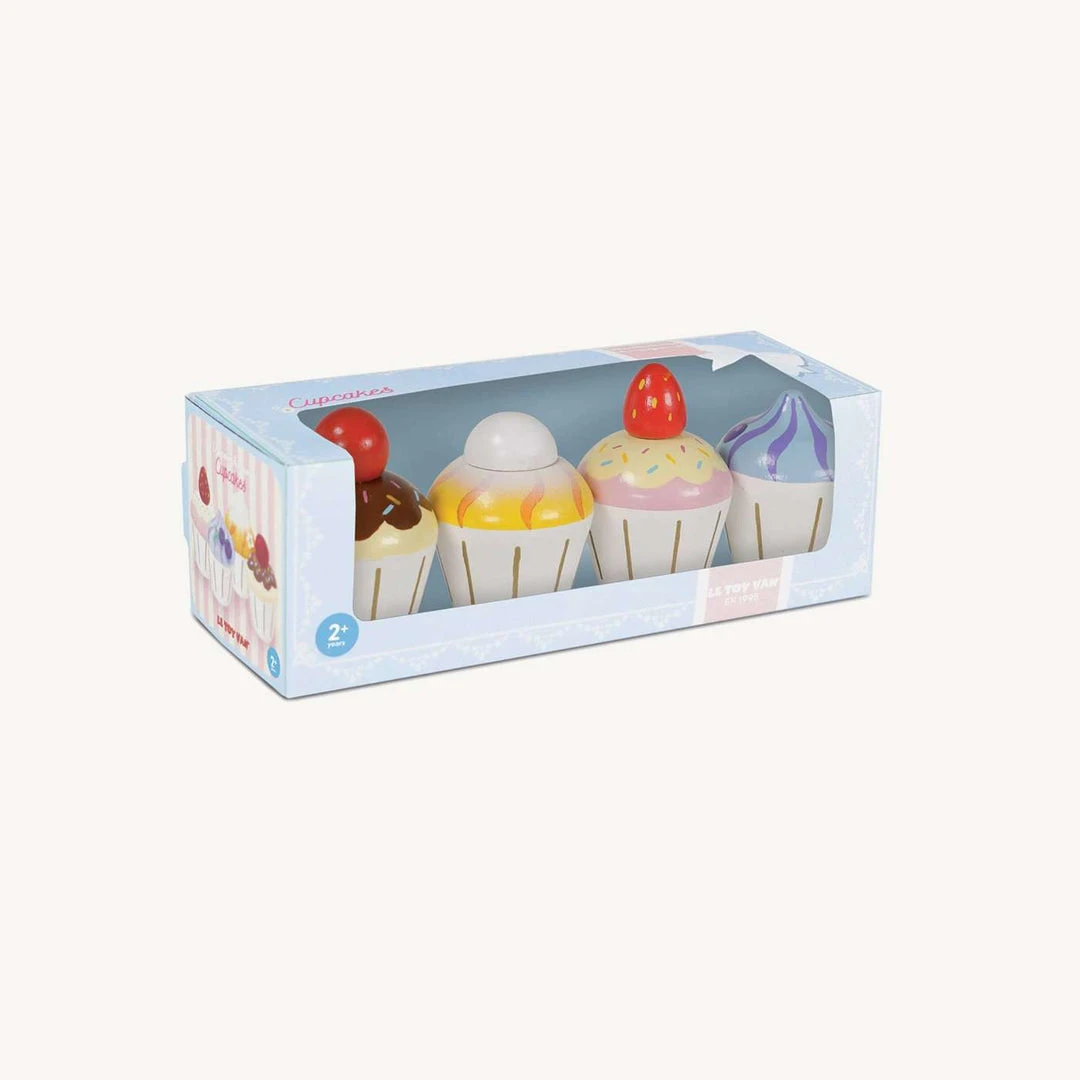 Sale Le Toy Van - Honeybake Wooden Cupcakes 5 Sale Le Toy Van - Honeybake Wooden Cupcakes