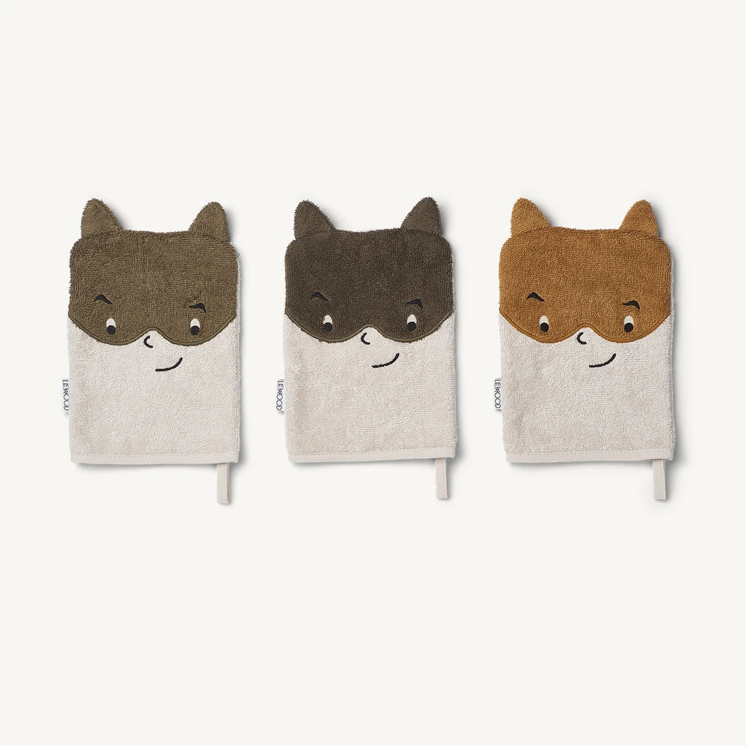 Sale Liewood - Sylvester Washcloths 3 Pack - Superhero Multi Mix 1 Sale Liewood - Sylvester Washcloths 3 Pack - Superhero Multi Mix