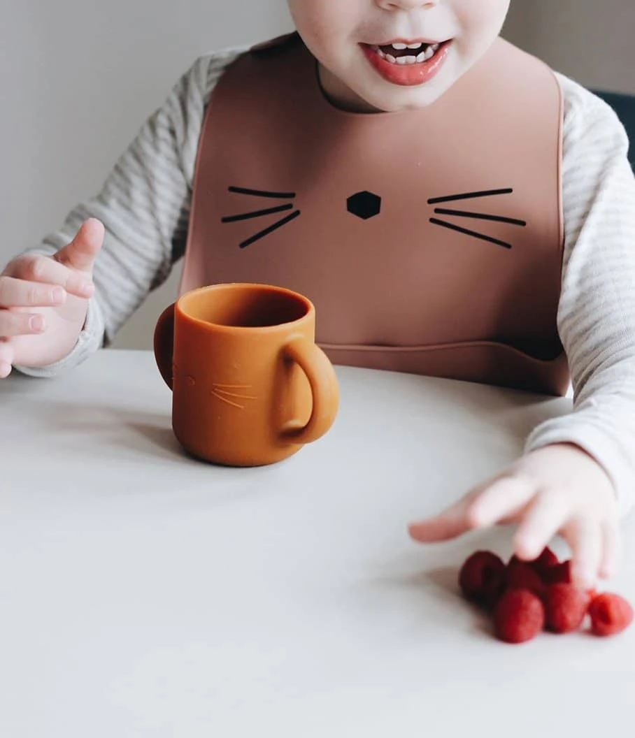 Liewood - Gene Silicone Cup 2 Pack - Cat Dark Rose