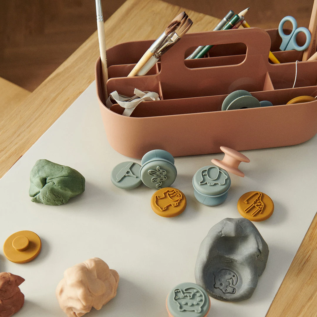 Liewood - Hope Large Storage Caddy - Tuscany Rose 2 Liewood - Hope Large Storage Caddy - Tuscany Rose