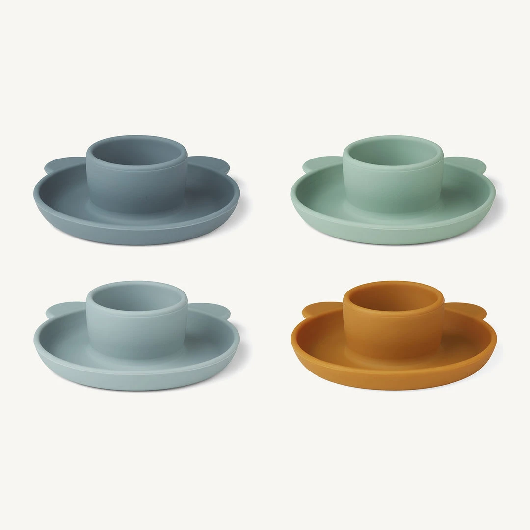 Sale Liewood - Janus Egg Cup 4-pack - Mr Bear Blue Multi Mix 3 Sale Liewood - Janus Egg Cup 4-pack - Mr Bear Blue Multi Mix