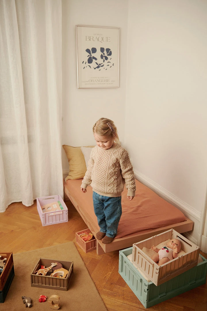 Furniture & Storage Liewood - Weston Small Storage Box 2-pack - Oat 11 Furniture & Storage Liewood - Weston Small Storage Box 2-pack - Oat