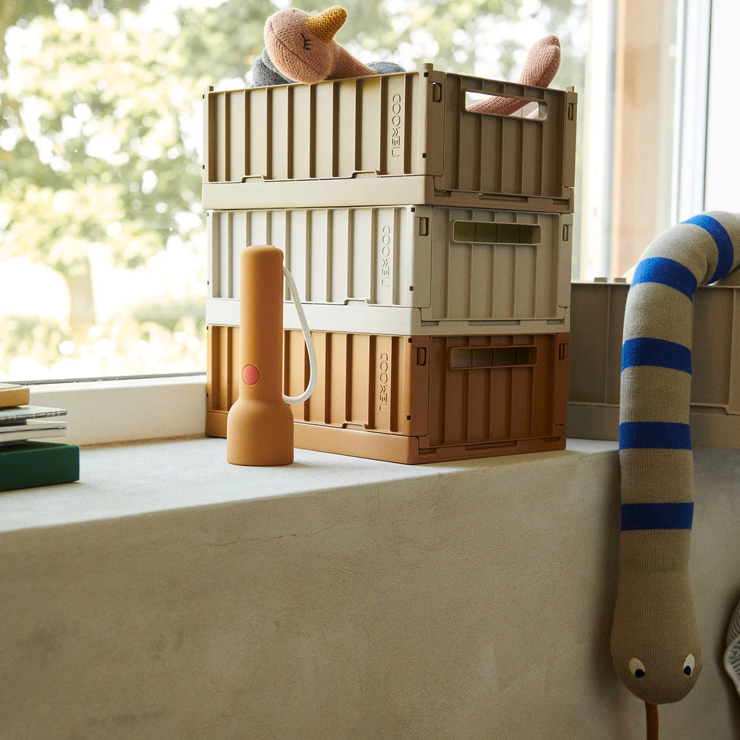 Furniture & Storage Liewood - Weston Small Storage Box 2-pack - Oat 2 Furniture & Storage Liewood - Weston Small Storage Box 2-pack - Oat