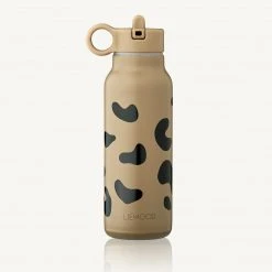 Liewood - Falk Water Bottle 350 Ml - Mega Leo / Oat Mix Holiday Shop