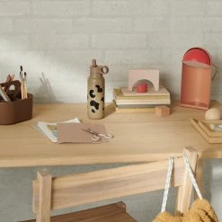 Liewood - Falk Water Bottle 350 Ml - Mega Leo / Oat Mix Holiday Shop