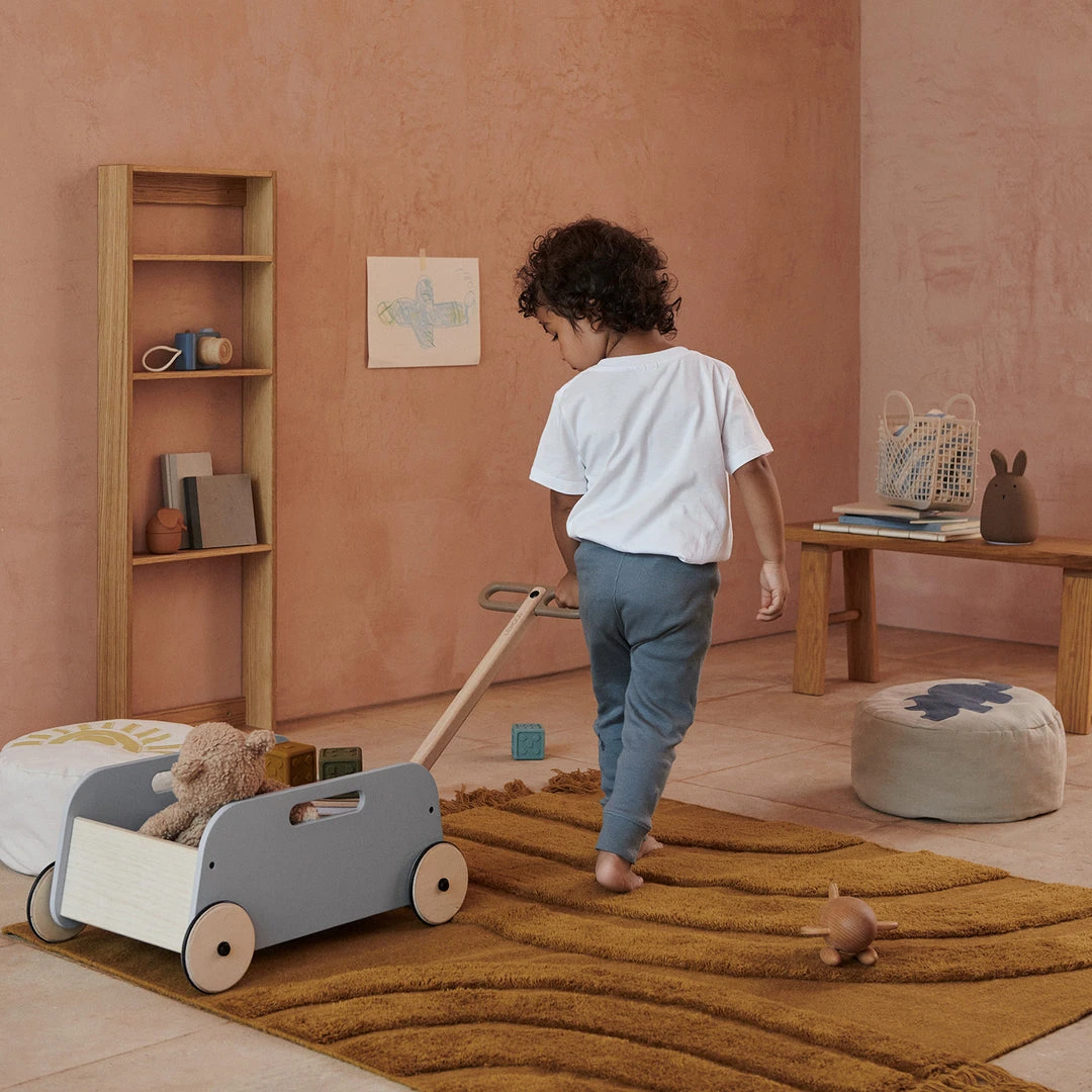 Liewood - Tyra Wagon - Sea Blue / Oat Mix 2 Liewood - Tyra Wagon - Sea Blue / Oat Mix