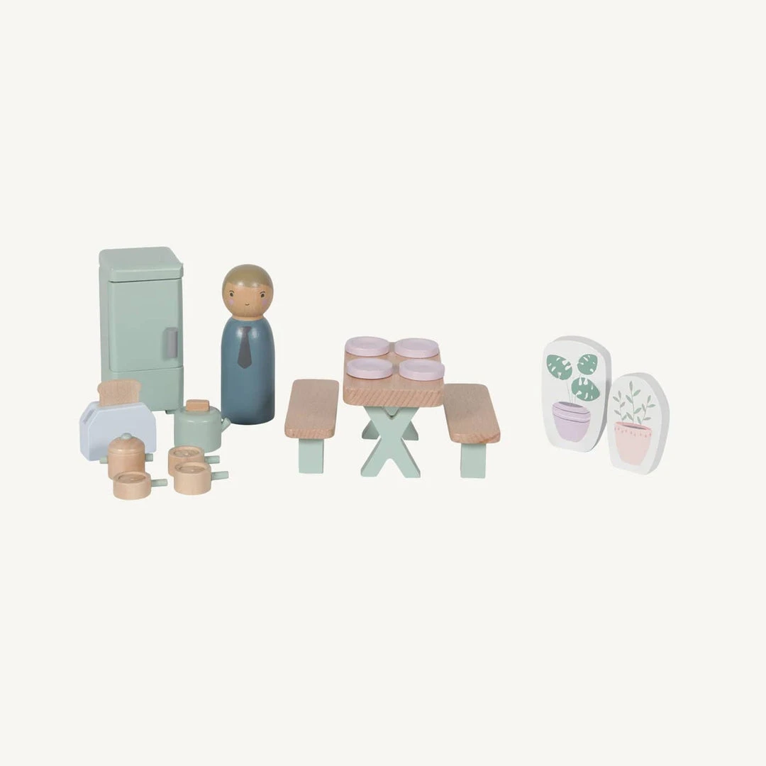 Dolls & Dolls Toys Little Dutch - Doll’s House Kitchen Playset 4 Dolls & Dolls Toys Little Dutch - Doll’s House Kitchen Playset