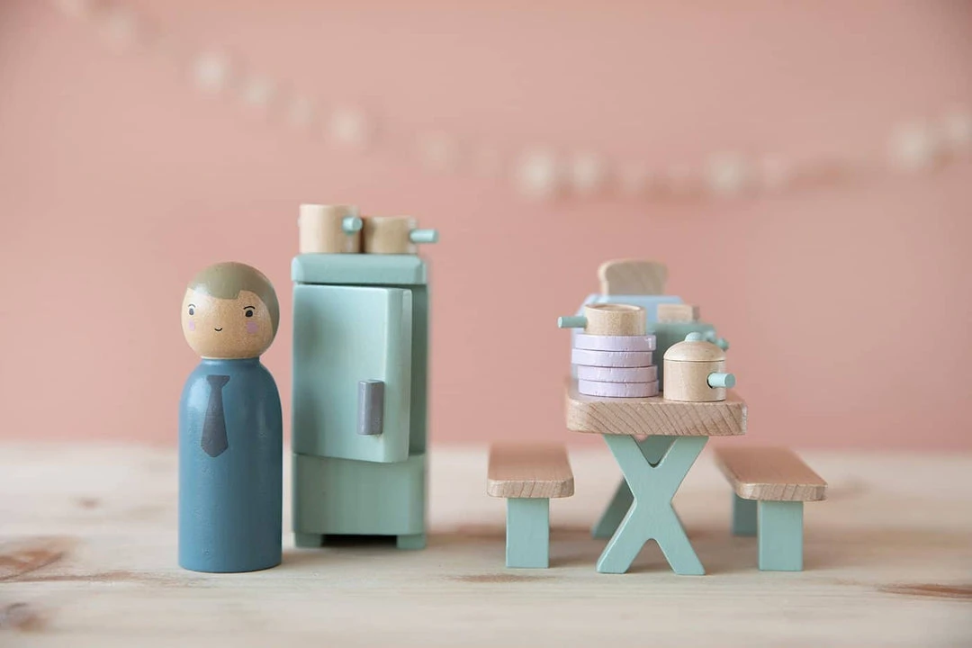 Dolls & Dolls Toys Little Dutch - Doll’s House Kitchen Playset 3 Dolls & Dolls Toys Little Dutch - Doll’s House Kitchen Playset