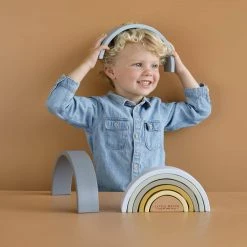 Activity Toys Little Dutch - Wooden Rainbow Stacker Blue