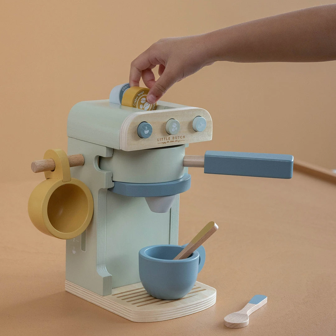 Little Dutch - Wooden Coffee Machine Pretend Play 4 Little Dutch - Wooden Coffee Machine Pretend Play