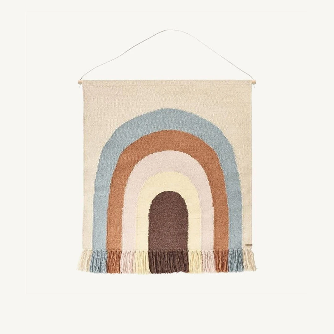 OYOY - Follow The Rainbow Wall Rug 1 OYOY - Follow The Rainbow Wall Rug