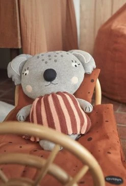 OYOY - Rainbow Rattan Dolls Bed