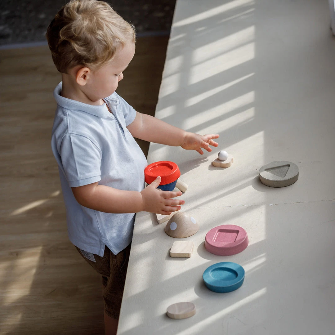 Plan Toys - Stacking Rocket Orchard Series Sale 7 Plan Toys - Stacking Rocket Orchard Series Sale