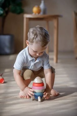 Plan Toys - Stacking Rocket Orchard Series Sale 11 Plan Toys - Stacking Rocket Orchard Series Sale