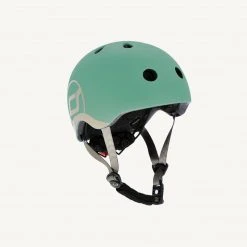 Bikes & Trikes Scoot And Ride Helmet With LED Light XS/S - Forest