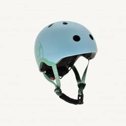 Scoot And Ride Helmet With LED Light XS/S - Steel