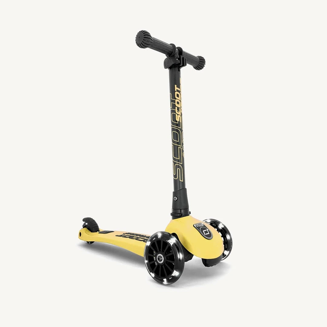 Scooters And Ride Ons Scoot And Ride Scooter - Highwaykick 3 LED In Lemon 1 Scooters And Ride Ons Scoot And Ride Scooter - Highwaykick 3 LED In Lemon
