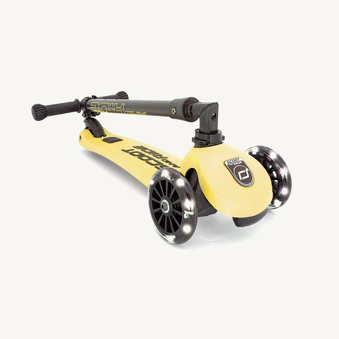 Scooters And Ride Ons Scoot And Ride Scooter - Highwaykick 3 LED In Lemon 5 Scooters And Ride Ons Scoot And Ride Scooter - Highwaykick 3 LED In Lemon