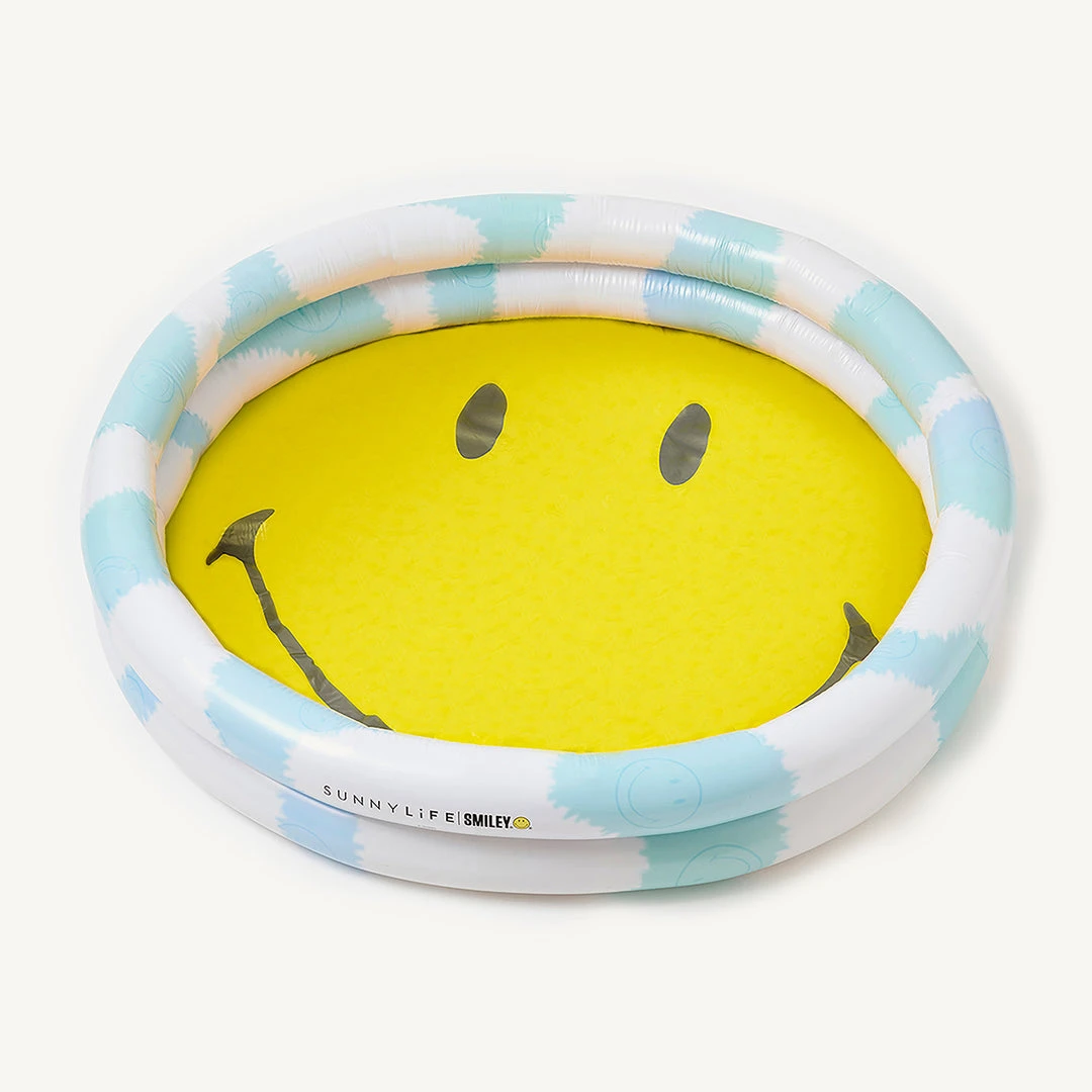 Sunnylife - The Pool Smiley Paddling Pool Holiday Shop 1 Sunnylife - The Pool Smiley Paddling Pool Holiday Shop