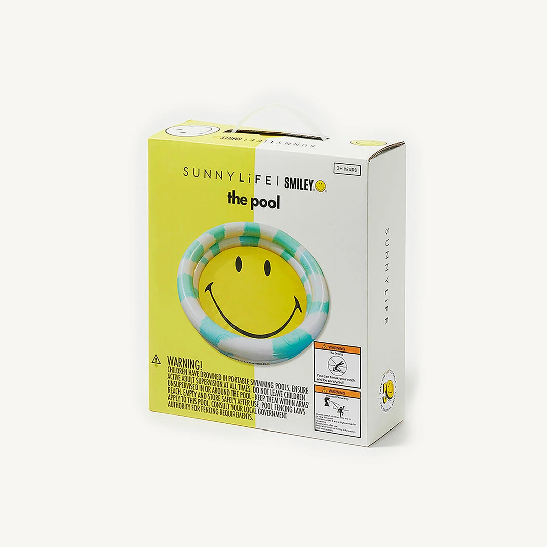 Sunnylife - The Pool Smiley Paddling Pool Holiday Shop 11 Sunnylife - The Pool Smiley Paddling Pool Holiday Shop