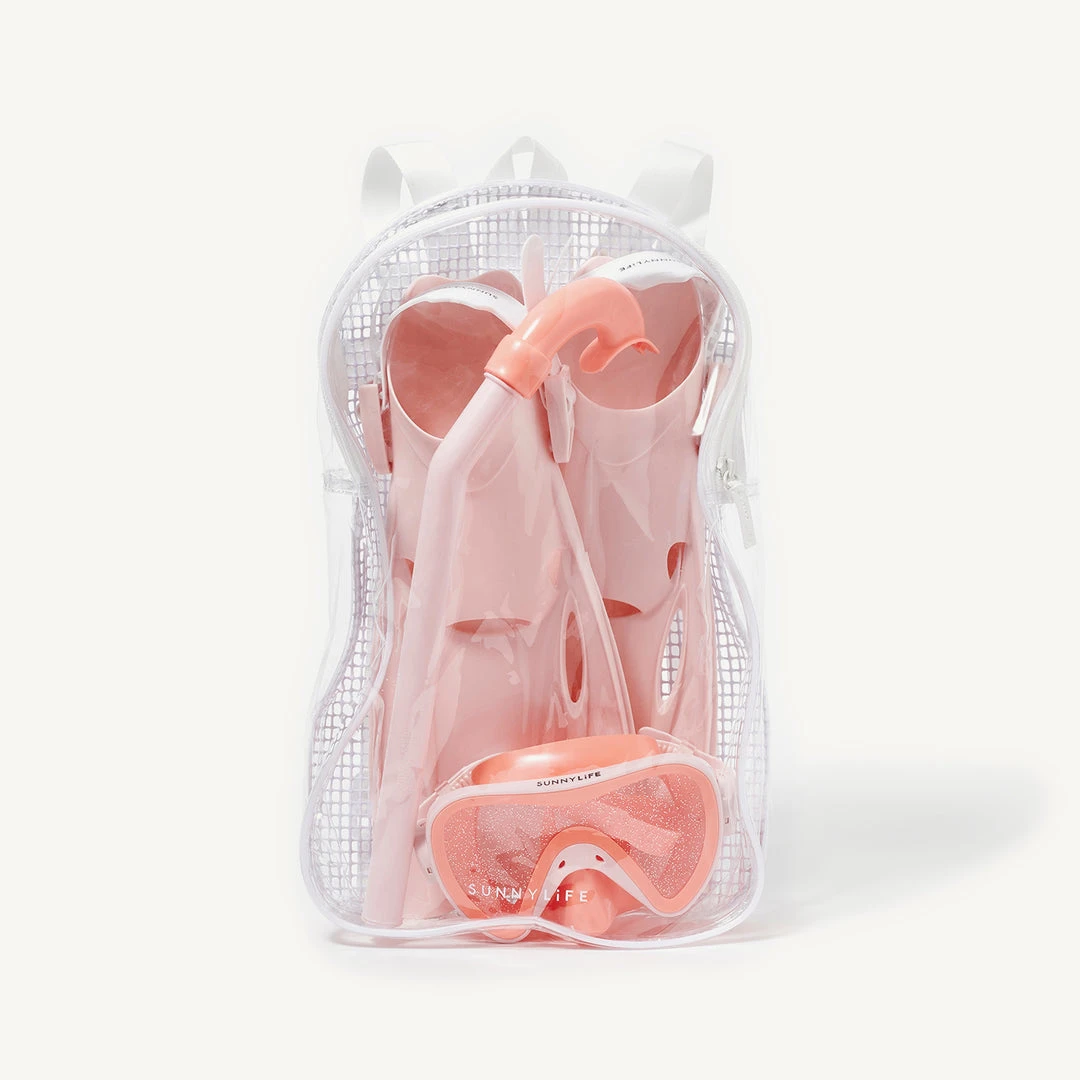 Sunnylife - Dive Set Rose Marble Holiday Shop 4 Sunnylife - Dive Set Rose Marble Holiday Shop