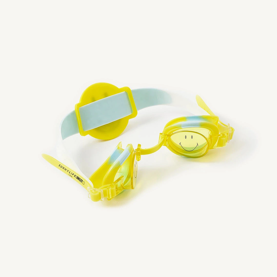 Sunnylife - Mini Swim Goggles Smiley Holiday Shop 1 Sunnylife - Mini Swim Goggles Smiley Holiday Shop