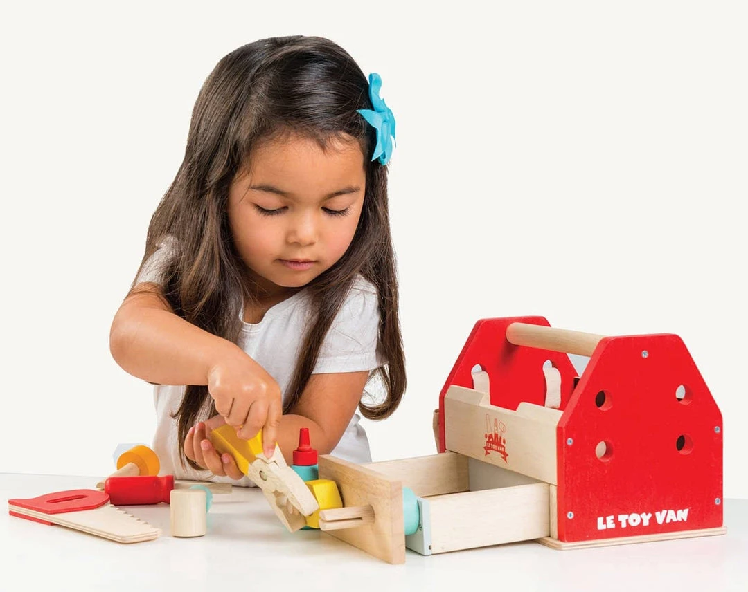 Le Toy Van - Wooden Tool Box Pretend Play 7 Le Toy Van - Wooden Tool Box Pretend Play